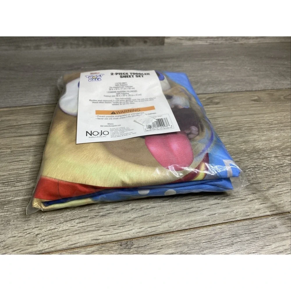 Disney Puppy Dog Pals Puppy Pals 2 Piece Toddler Sheet Set Fitted Bottom